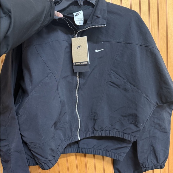 Nike Black Jacket and Pink legging sports bra Set 3PCS - Picture 2 of 3